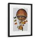 Globo De Aire Caliente Con Banderas - Fab Funky | Cuadro decorativo de Canvas Lab