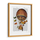 Globo De Aire Caliente Con Banderas - Fab Funky | Cuadro decorativo de Canvas Lab