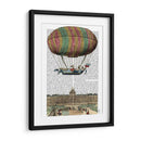 Globo De Aire Caliente De Jardin De Tulleries - Fab Funky | Cuadro decorativo de Canvas Lab