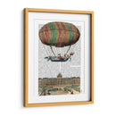 Globo De Aire Caliente De Jardin De Tulleries - Fab Funky | Cuadro decorativo de Canvas Lab