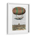 Globo De Aire Caliente De Jardin De Tulleries - Fab Funky | Cuadro decorativo de Canvas Lab