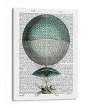 Vaisseau Volant Hot Air Globo - Fab Funky | Cuadro decorativo de Canvas Lab