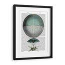 Vaisseau Volant Hot Air Globo - Fab Funky | Cuadro decorativo de Canvas Lab