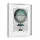 Vaisseau Volant Hot Air Globo - Fab Funky | Cuadro decorativo de Canvas Lab