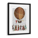 Globo Aerostático Y Gente - Fab Funky | Cuadro decorativo de Canvas Lab