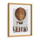Globo Aerostático Y Gente - Fab Funky | Cuadro decorativo de Canvas Lab