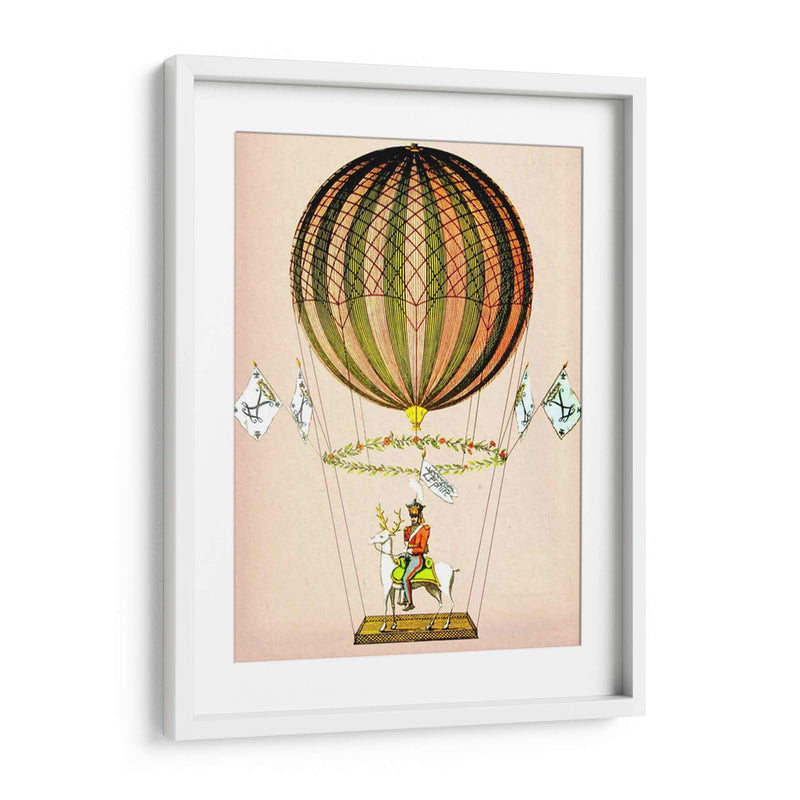 Globo De Aire Caliente Zephire - Fab Funky | Cuadro decorativo de Canvas Lab