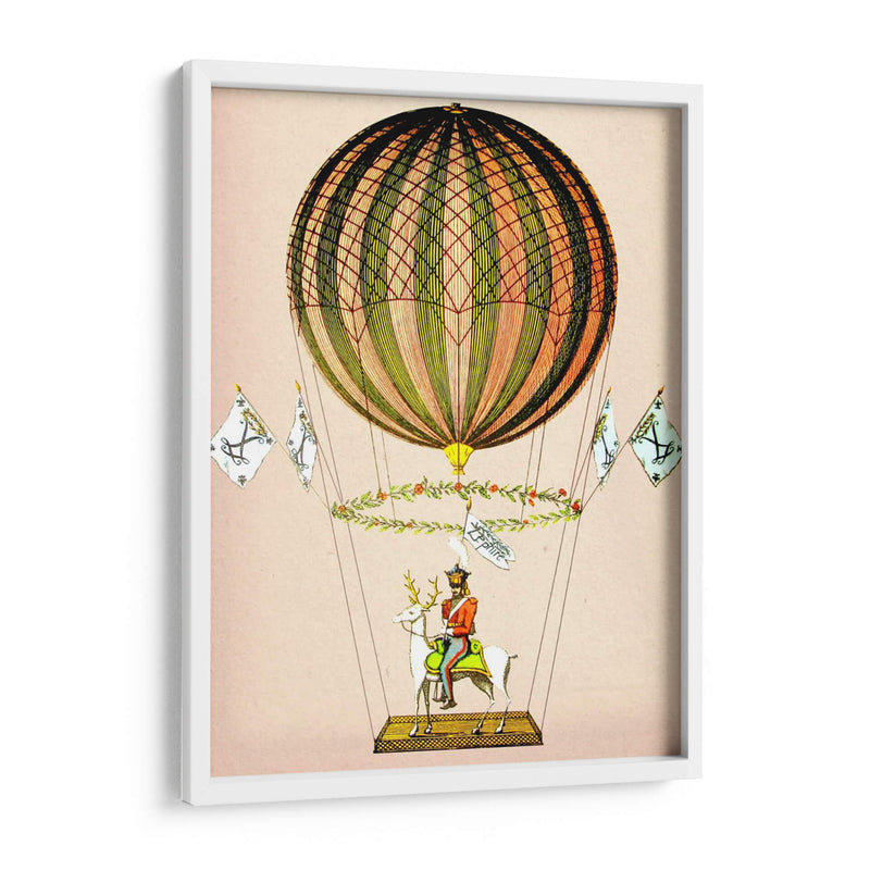 Globo De Aire Caliente Zephire - Fab Funky | Cuadro decorativo de Canvas Lab