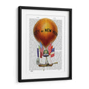 Ciudad Del Globo Aerostático De Nueva York - Fab Funky | Cuadro decorativo de Canvas Lab