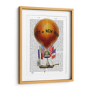 Ciudad Del Globo Aerostático De Nueva York - Fab Funky | Cuadro decorativo de Canvas Lab