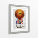 Ciudad Del Globo Aerostático De Nueva York - Fab Funky | Cuadro decorativo de Canvas Lab