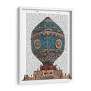 Montgolfier Aeroostatique Globo De Aire Caliente - Fab Funky | Cuadro decorativo de Canvas Lab