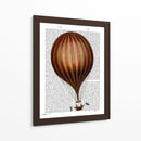 Globo De Aire Caliente De Royal Nassau - Fab Funky | Cuadro decorativo de Canvas Lab
