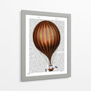 Globo De Aire Caliente De Royal Nassau - Fab Funky | Cuadro decorativo de Canvas Lab
