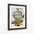 Menerve Globo De Aire Caliente - Fab Funky | Cuadro decorativo de Canvas Lab