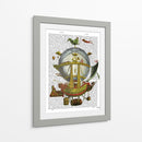 Menerve Globo De Aire Caliente - Fab Funky | Cuadro decorativo de Canvas Lab