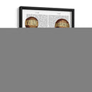 Viaje A La Lune Balloon De Aire Caliente - Fab Funky | Cuadro decorativo de Canvas Lab