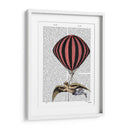 Máquina De Vuelo Vintage - Fab Funky | Cuadro decorativo de Canvas Lab
