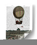 Airestructura Sobre La Ciudad - Fab Funky | Cuadro decorativo de Canvas Lab