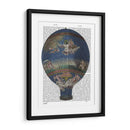 Máquina Aerostatique Globo De Aire Caliente - Fab Funky | Cuadro decorativo de Canvas Lab