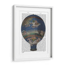 Máquina Aerostatique Globo De Aire Caliente - Fab Funky | Cuadro decorativo de Canvas Lab