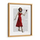Chimpancé Con Vino - Fab Funky | Cuadro decorativo de Canvas Lab