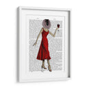 Mono Con Vino - Fab Funky | Cuadro decorativo de Canvas Lab