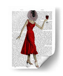 Mono Con Vino - Fab Funky | Cuadro decorativo de Canvas Lab