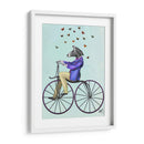 Cebra En Bicicleta - Fab Funky | Cuadro decorativo de Canvas Lab