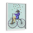 Cebra En Bicicleta - Fab Funky | Cuadro decorativo de Canvas Lab