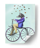 Cebra En Bicicleta - Fab Funky | Cuadro decorativo de Canvas Lab