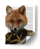Almirante Fox Retrato - Fab Funky | Cuadro decorativo de Canvas Lab