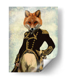 Admiral Fox Lleno - Fab Funky | Cuadro decorativo de Canvas Lab