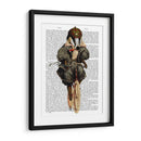 Tejón En Bicicleta Vintage - Fab Funky | Cuadro decorativo de Canvas Lab