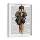 Tejón En Bicicleta Vintage - Fab Funky | Cuadro decorativo de Canvas Lab