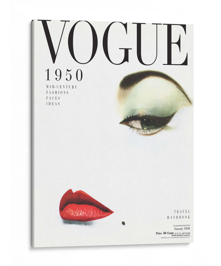 1950 Vogue | Cuadro decorativo de Canvas Lab