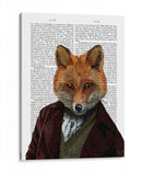 Fox Retrato 2 - Fab Funky | Cuadro decorativo de Canvas Lab