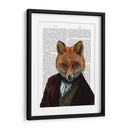 Fox Retrato 2 - Fab Funky | Cuadro decorativo de Canvas Lab