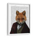Fox Retrato 2 - Fab Funky | Cuadro decorativo de Canvas Lab
