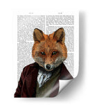 Fox Retrato 2 - Fab Funky | Cuadro decorativo de Canvas Lab
