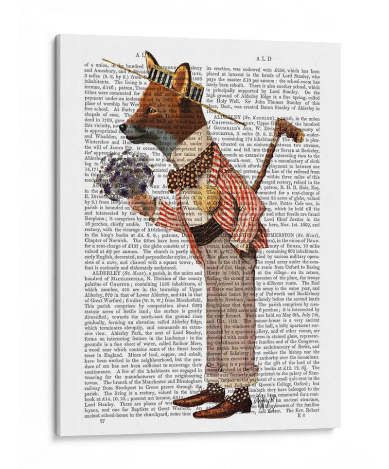 Zorro En Barca - Fab Funky | Cuadro decorativo de Canvas Lab