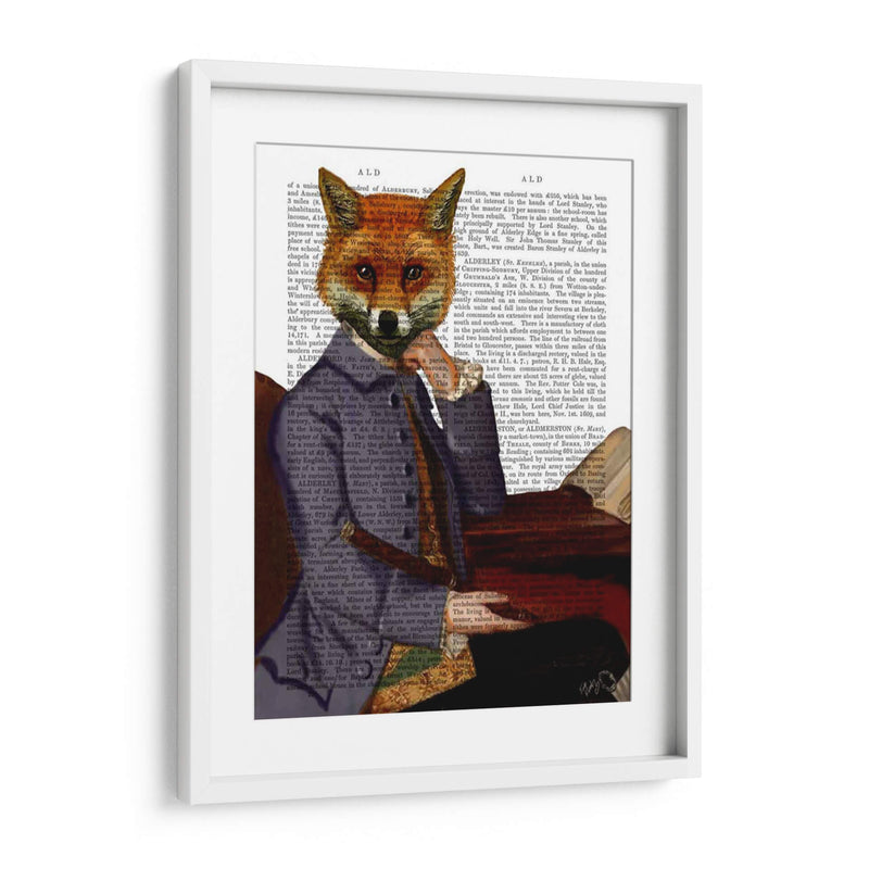 Zorro Con Flauta - Fab Funky | Cuadro decorativo de Canvas Lab