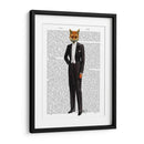 Fox En Traje De Noche Completo - Fab Funky | Cuadro decorativo de Canvas Lab