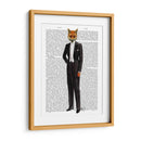 Fox En Traje De Noche Completo - Fab Funky | Cuadro decorativo de Canvas Lab