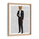 Fox En Traje De Noche Completo - Fab Funky | Cuadro decorativo de Canvas Lab
