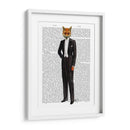 Fox En Traje De Noche Completo - Fab Funky | Cuadro decorativo de Canvas Lab