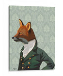 Retrato De Dandy Fox - Fab Funky | Cuadro decorativo de Canvas Lab