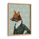 Retrato De Dandy Fox - Fab Funky | Cuadro decorativo de Canvas Lab
