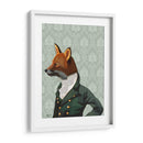 Retrato De Dandy Fox - Fab Funky | Cuadro decorativo de Canvas Lab