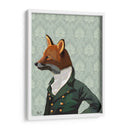 Retrato De Dandy Fox - Fab Funky | Cuadro decorativo de Canvas Lab